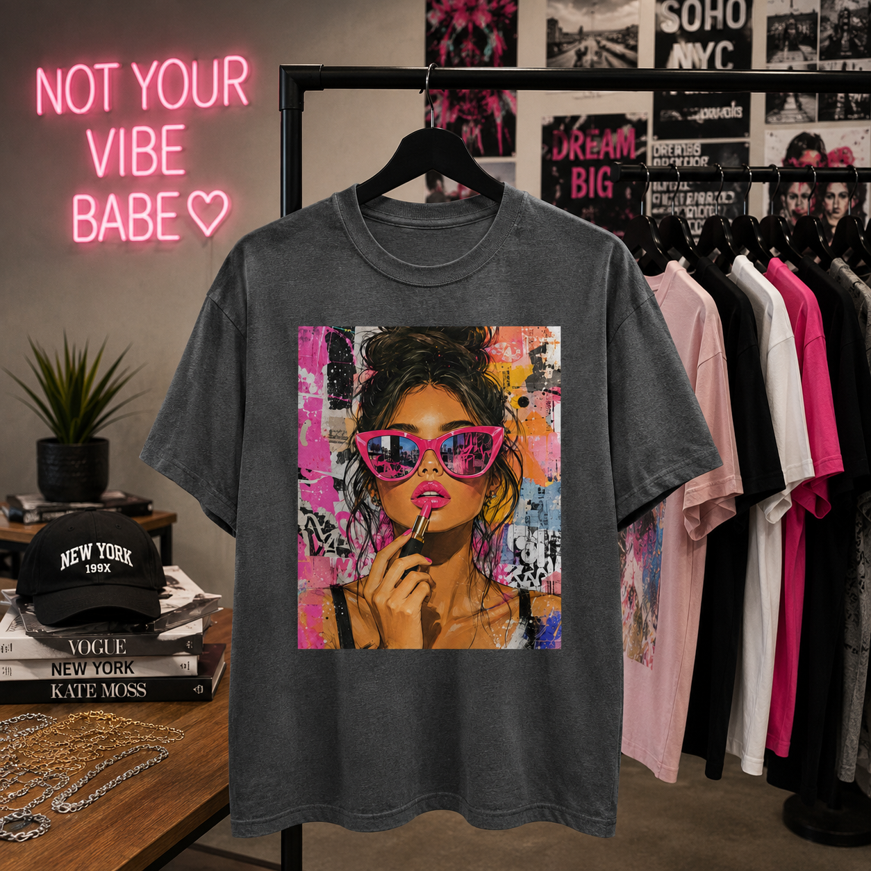 Pink Attitude Tee