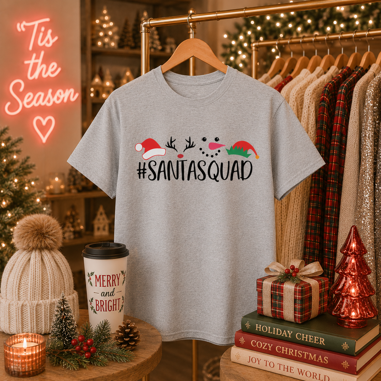Santa Squad Tee