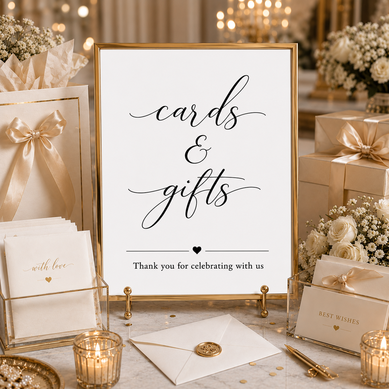 Cards & Gifts Event Sign