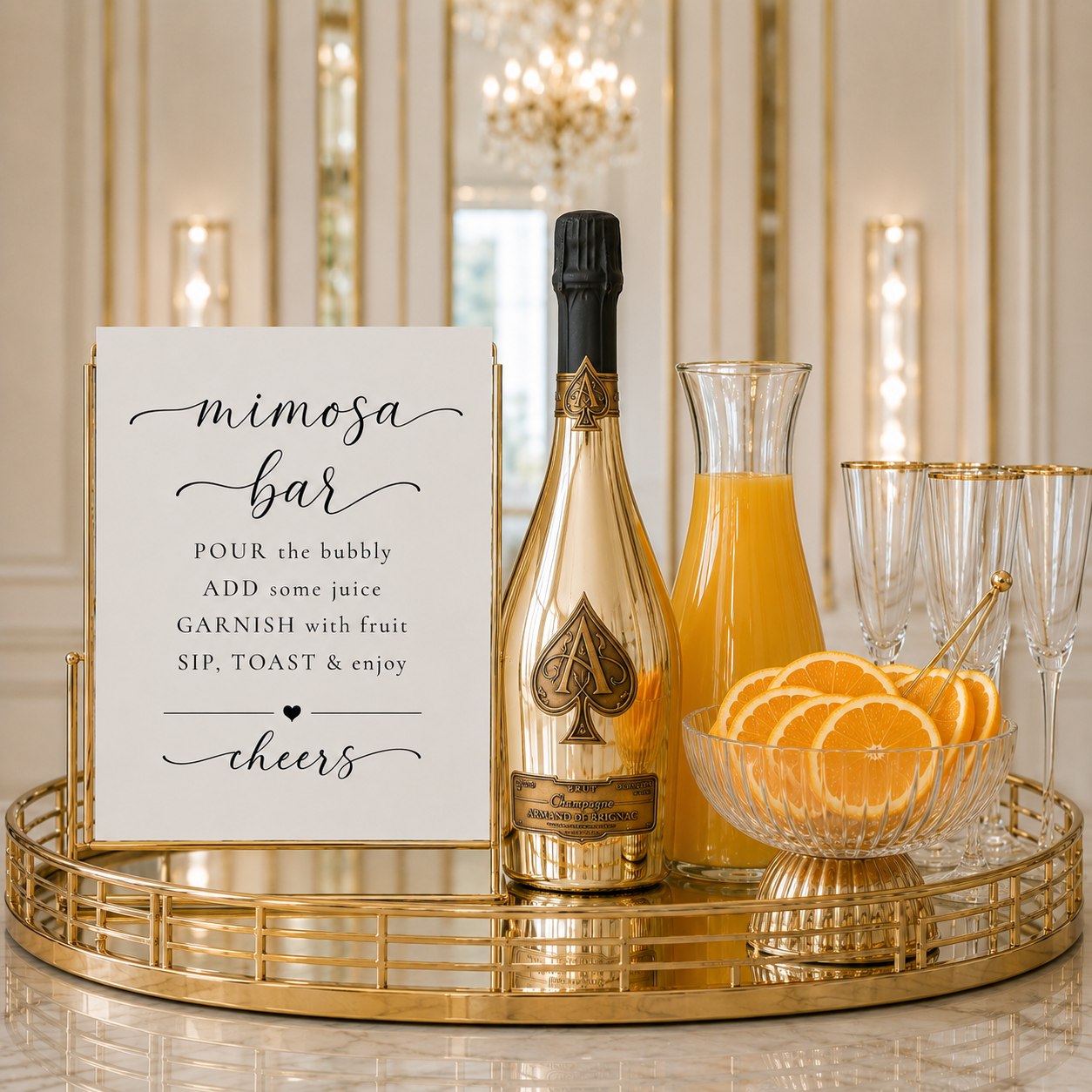 Mimosa Bar Sign