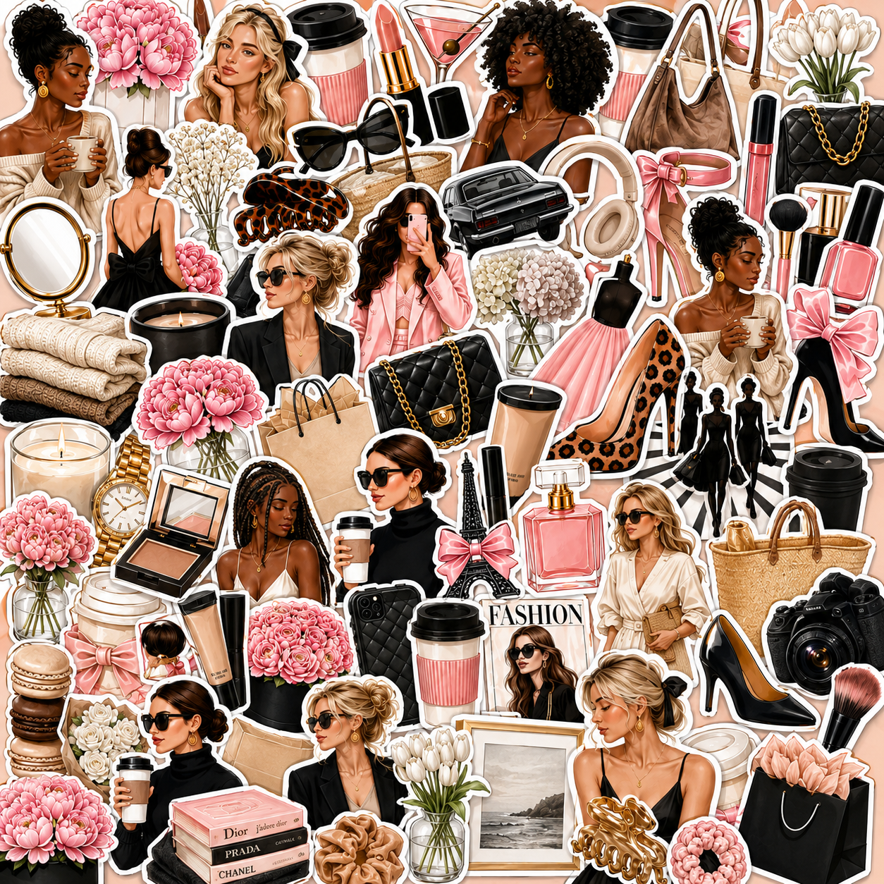 That Girl Stickers