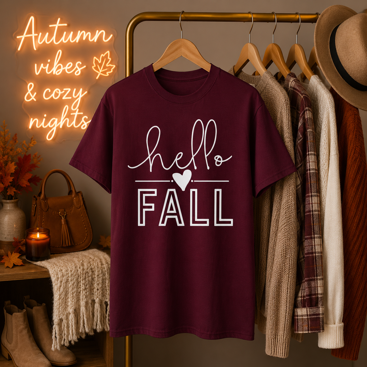 Hello Fall Tee