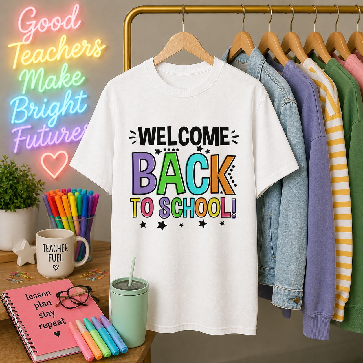 Welcome Back To School Tee