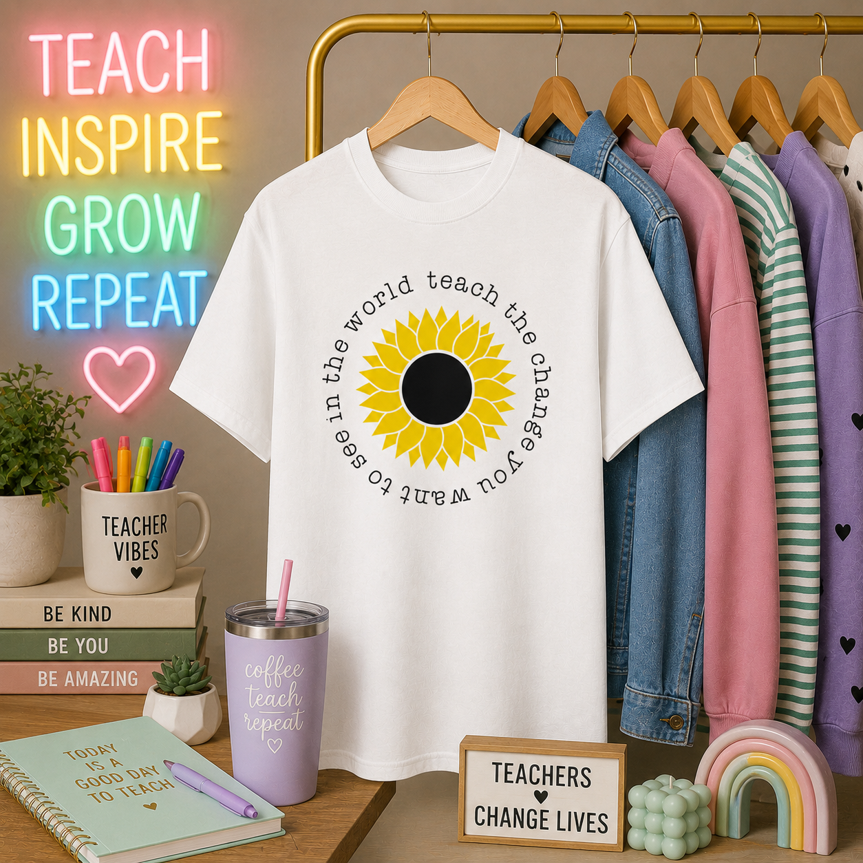 Teach The Change Tee
