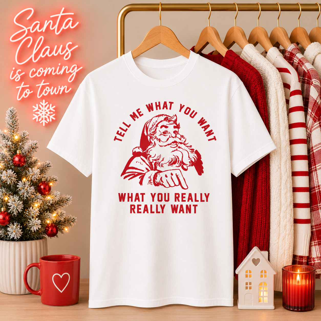 Tell Me What You Want Tee