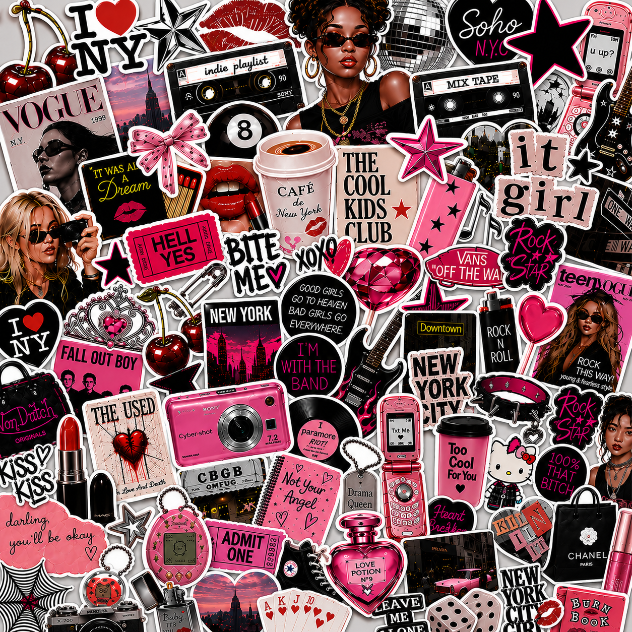 Downtown Muse Stickers