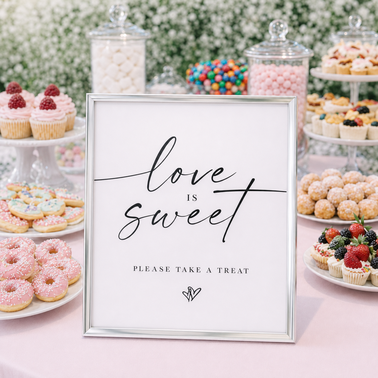 Love Is Sweet Sign