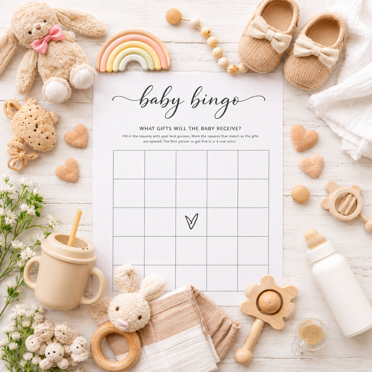 Baby Bingo Printable Game