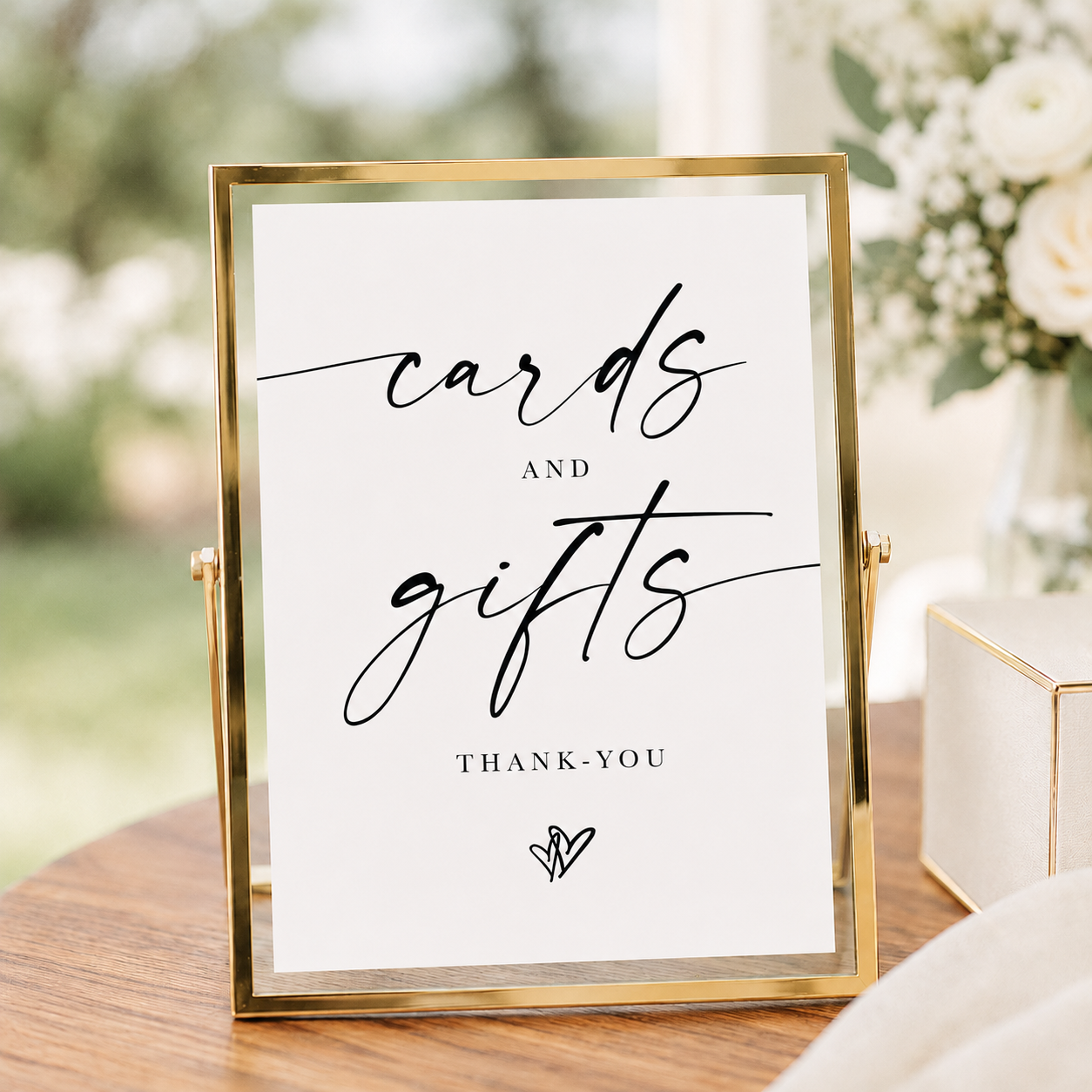 Cards and Gifts Sign