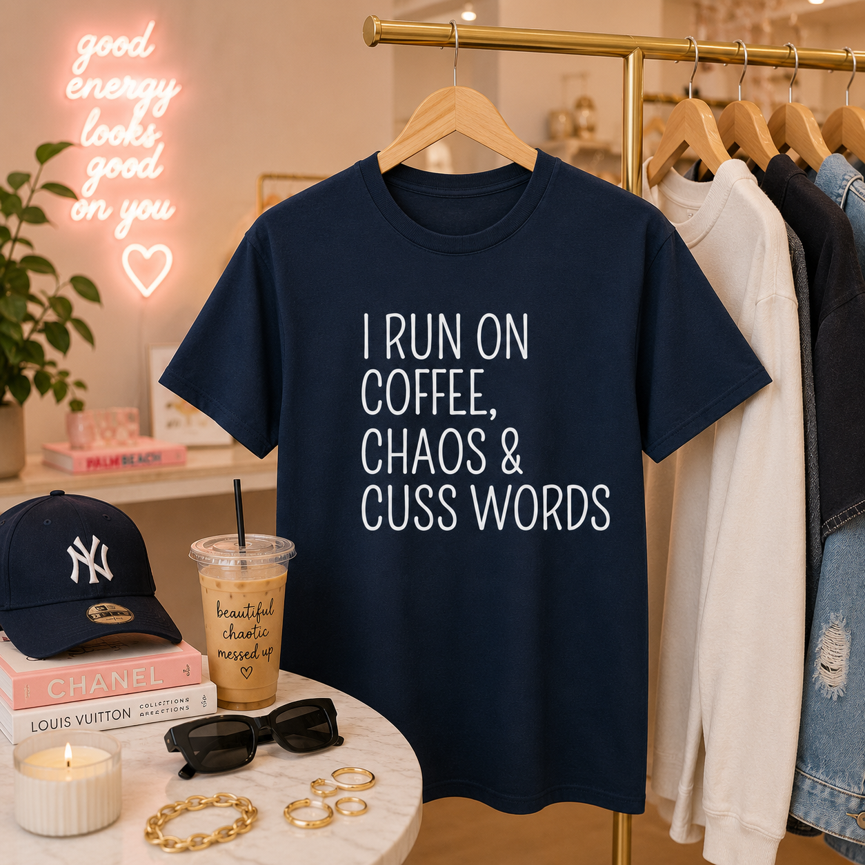 I Run On Coffee Tee