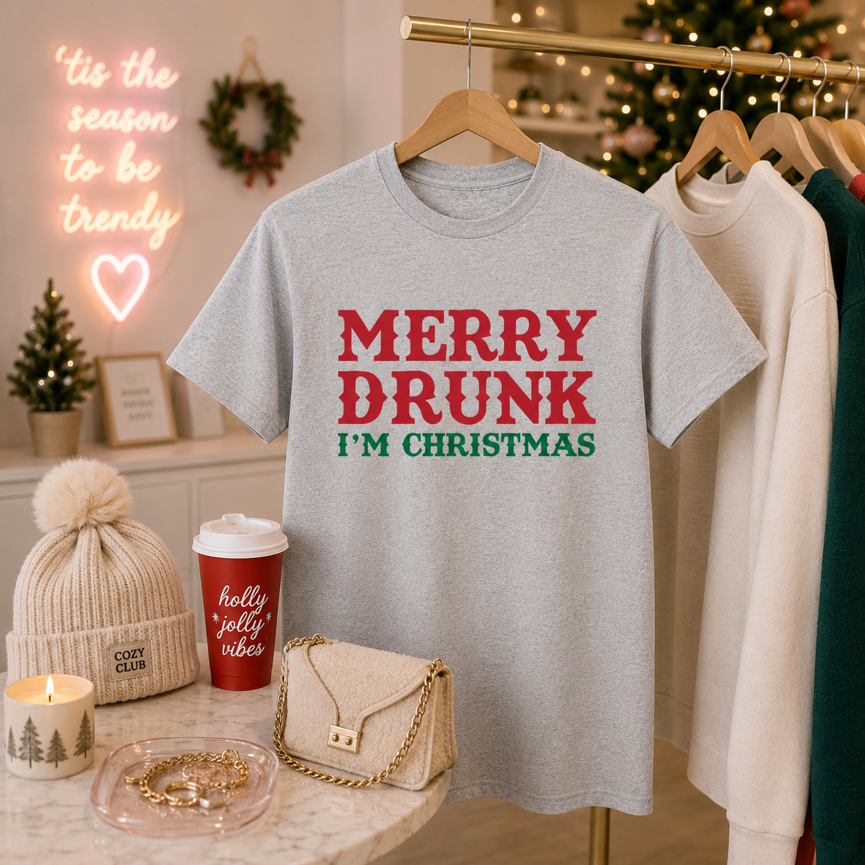 Merry Drunk Tee