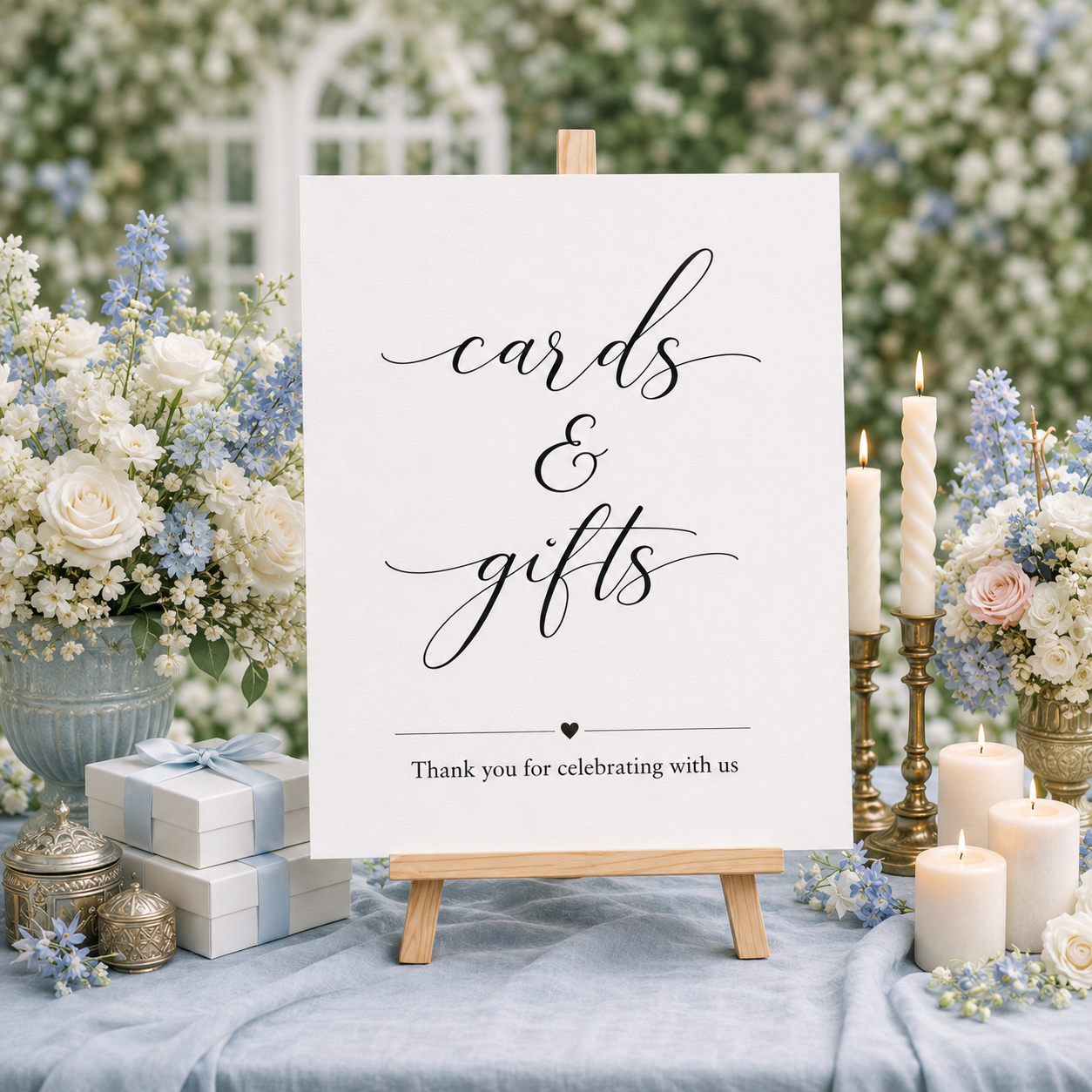 Cards & Gifts Event Sign