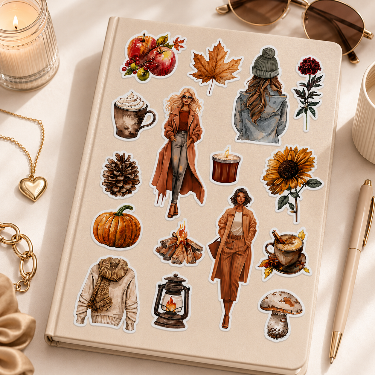 Harvest Chic Stickers Sheet