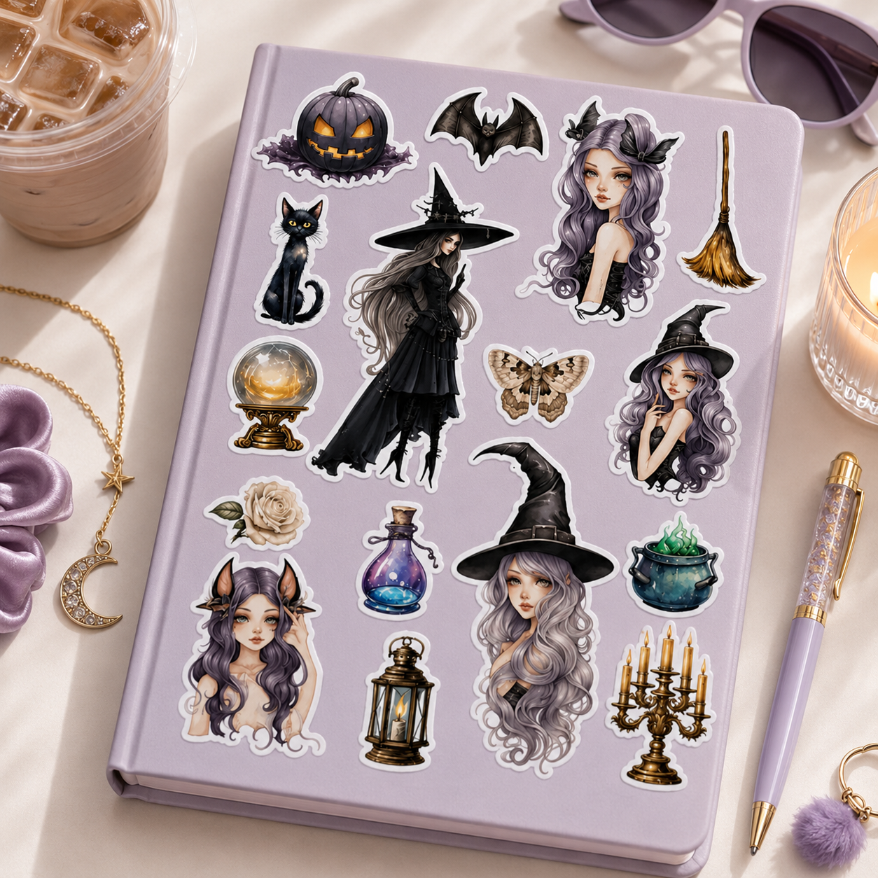 Moonlit Magic Stickers Sheet