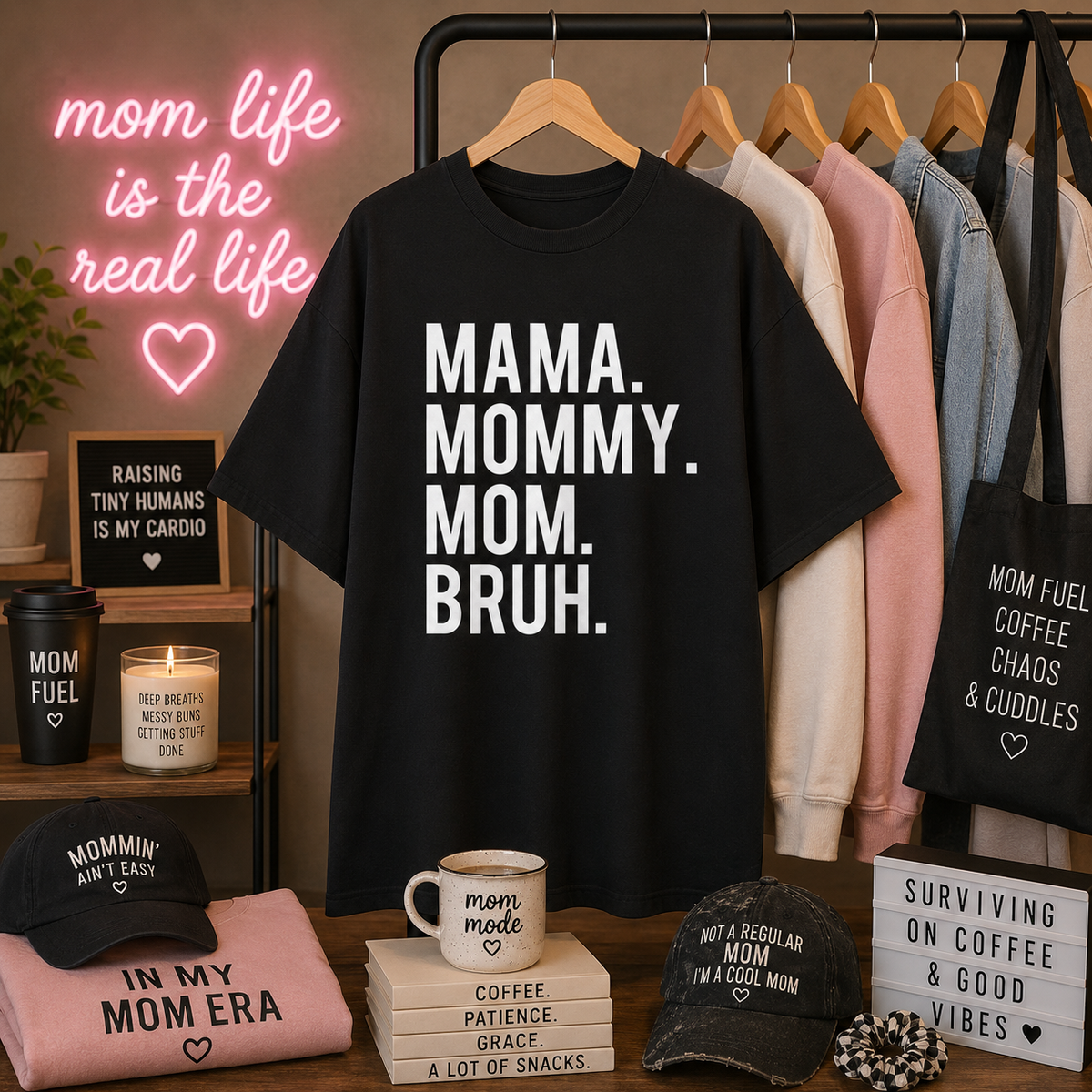 Mama Mommy Mom Bruh Tee