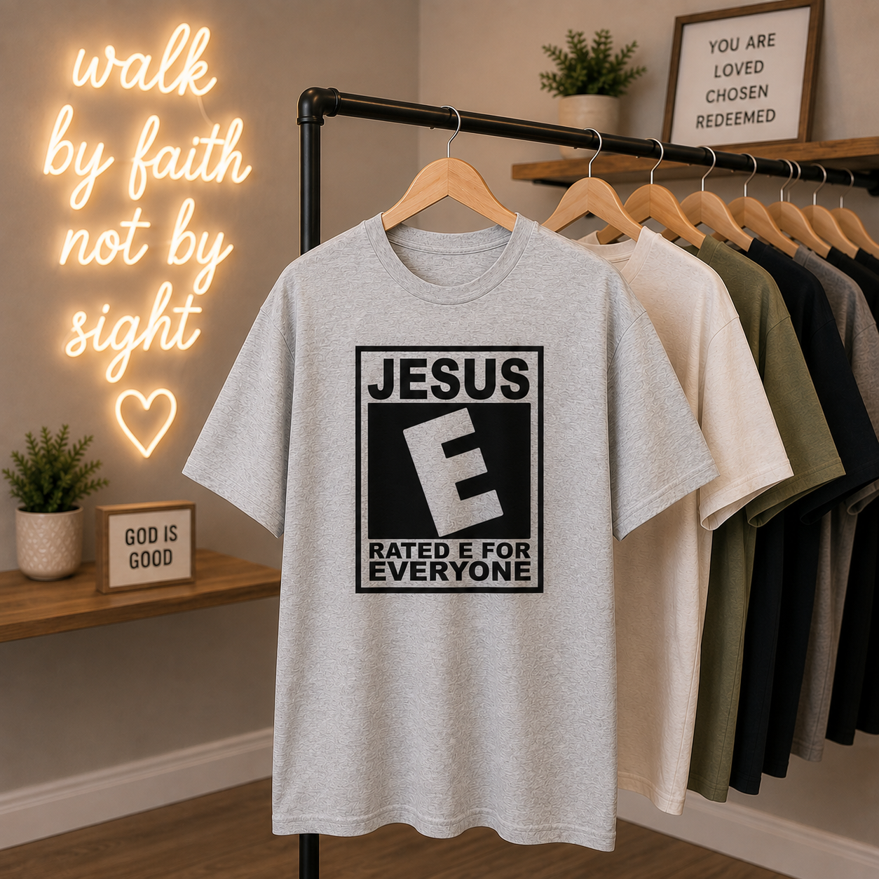 Jesus Rated E Tee