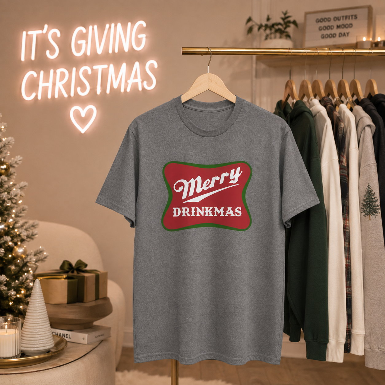 Merry Drinkmas Tee