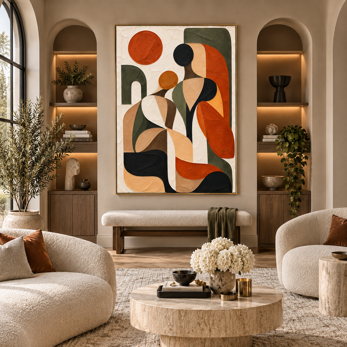 Earth Embrace Art Print