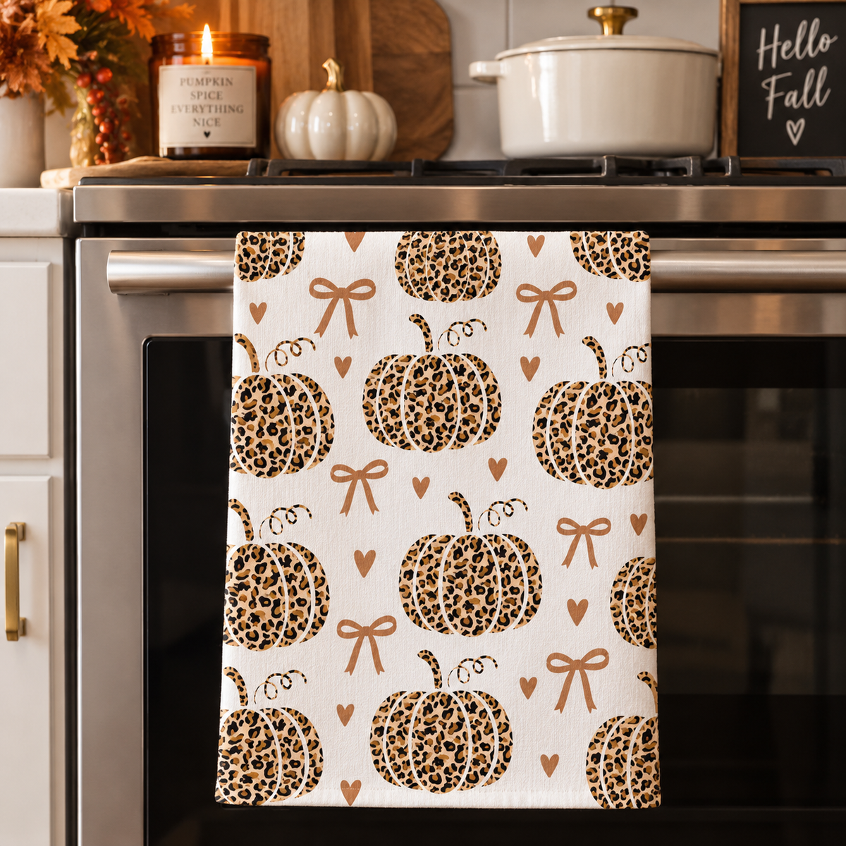 Leopard Print Pumpkin SVG