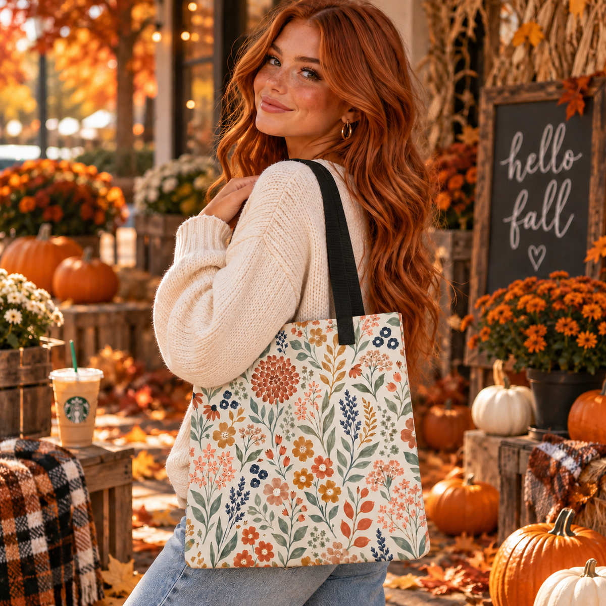 Autumn Bloom Tote