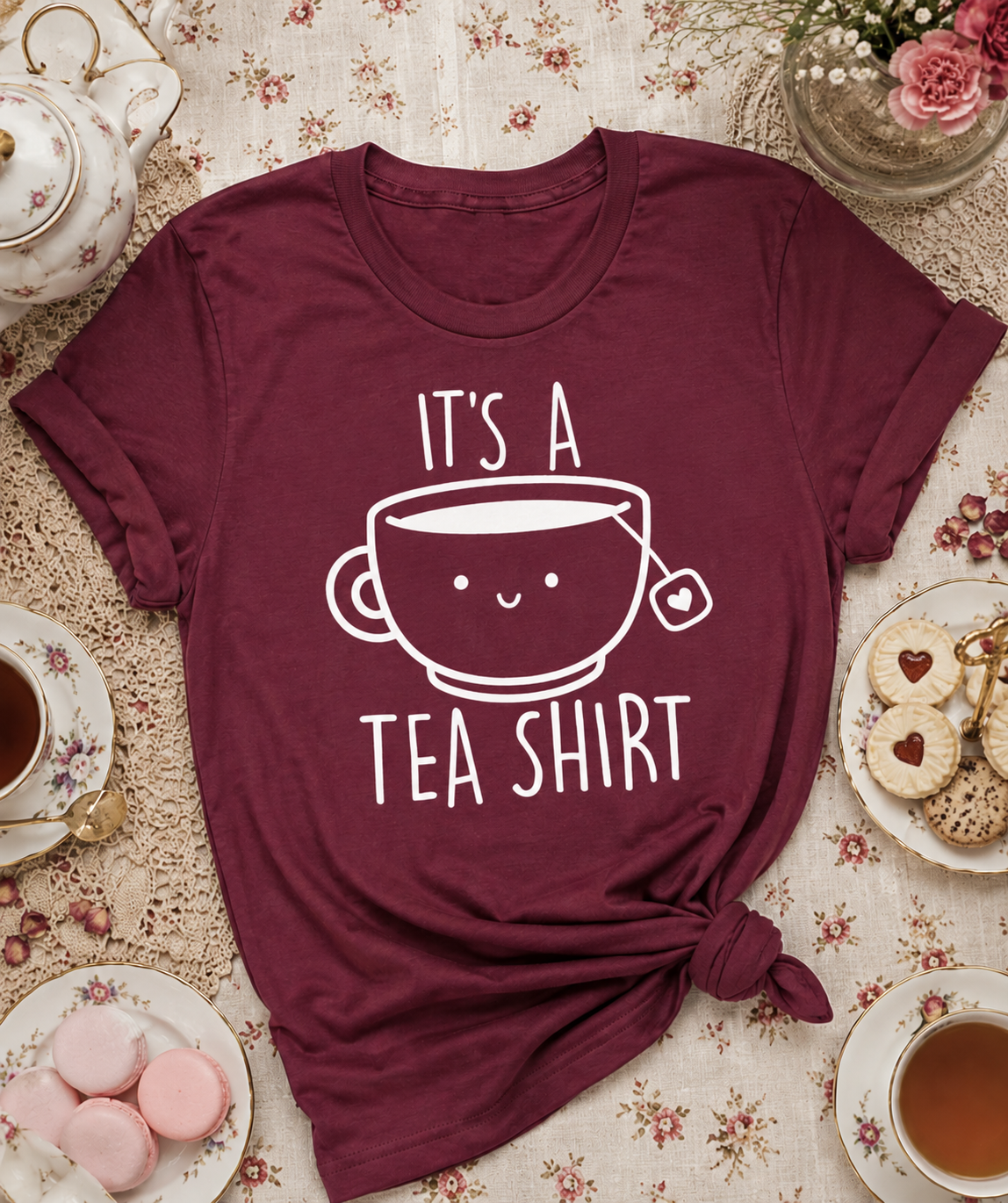 It's A Tea Shirt SVG Saying