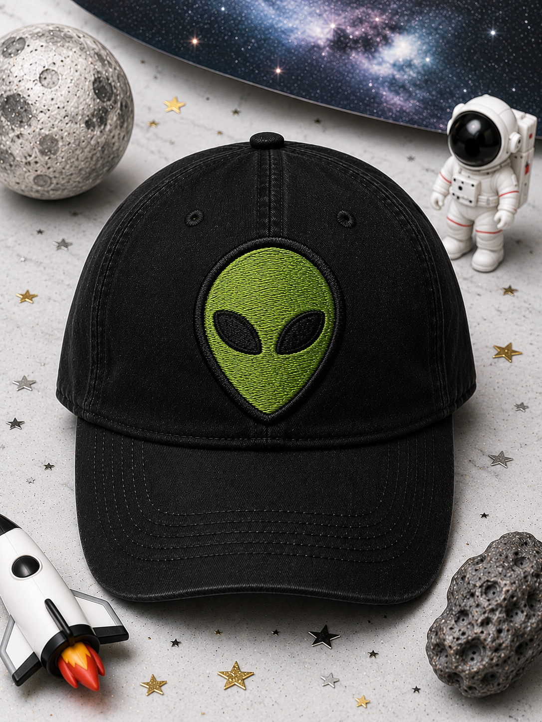 Alien Face SVG