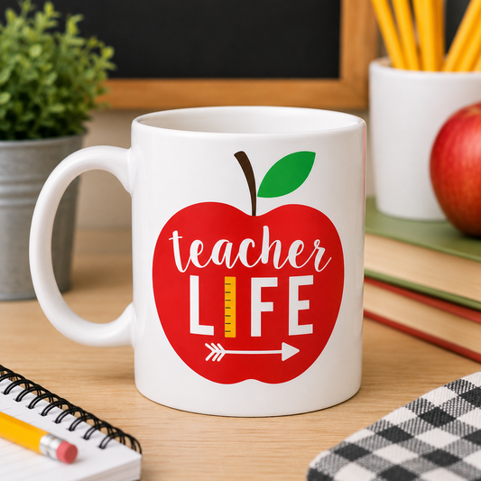 Teacher Life SVG Saying