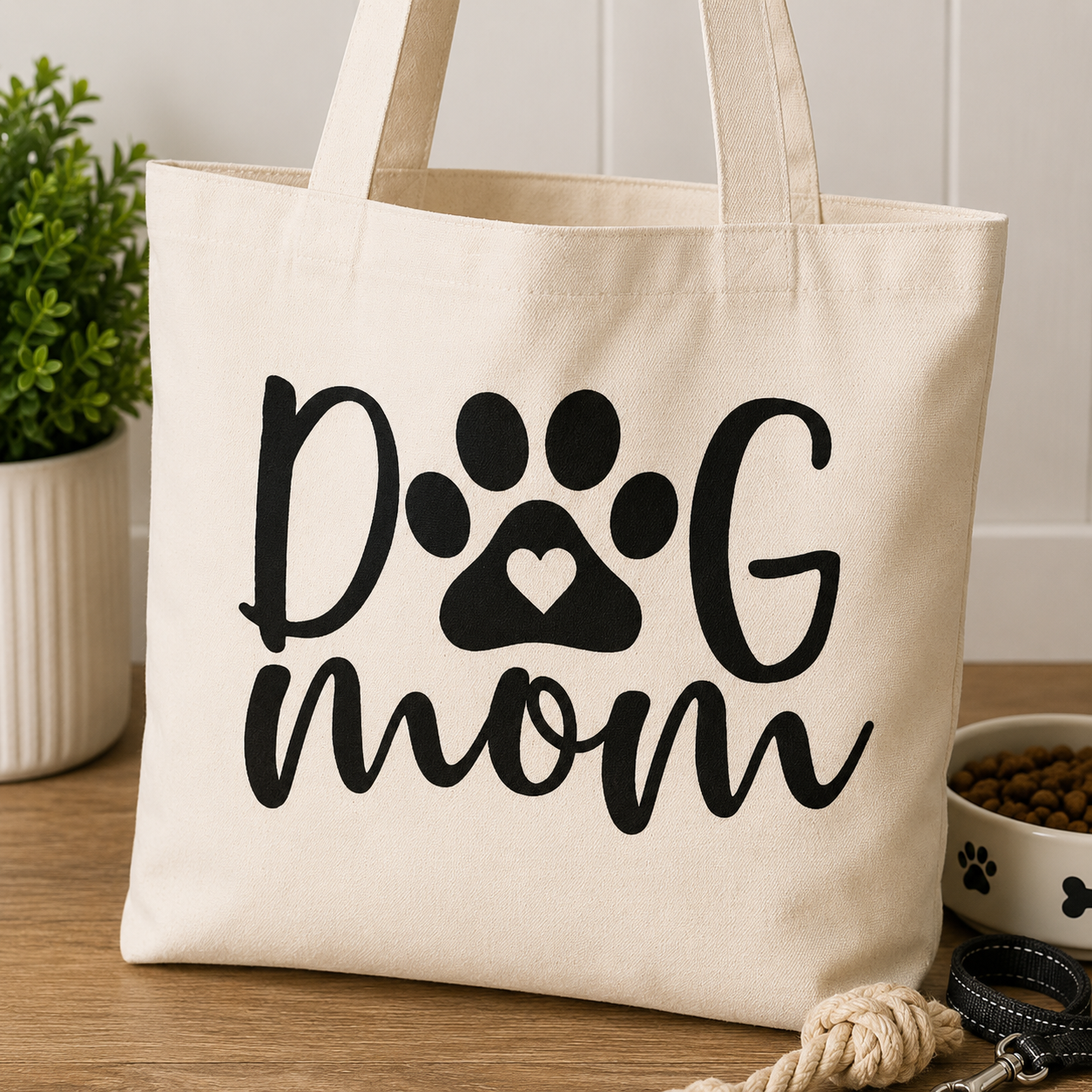 Dog Mom SVG Saying