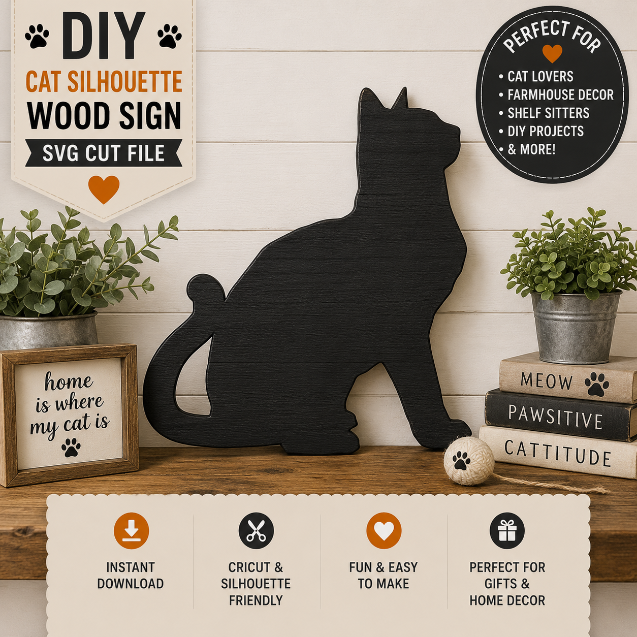 Cat SVG Clipart
