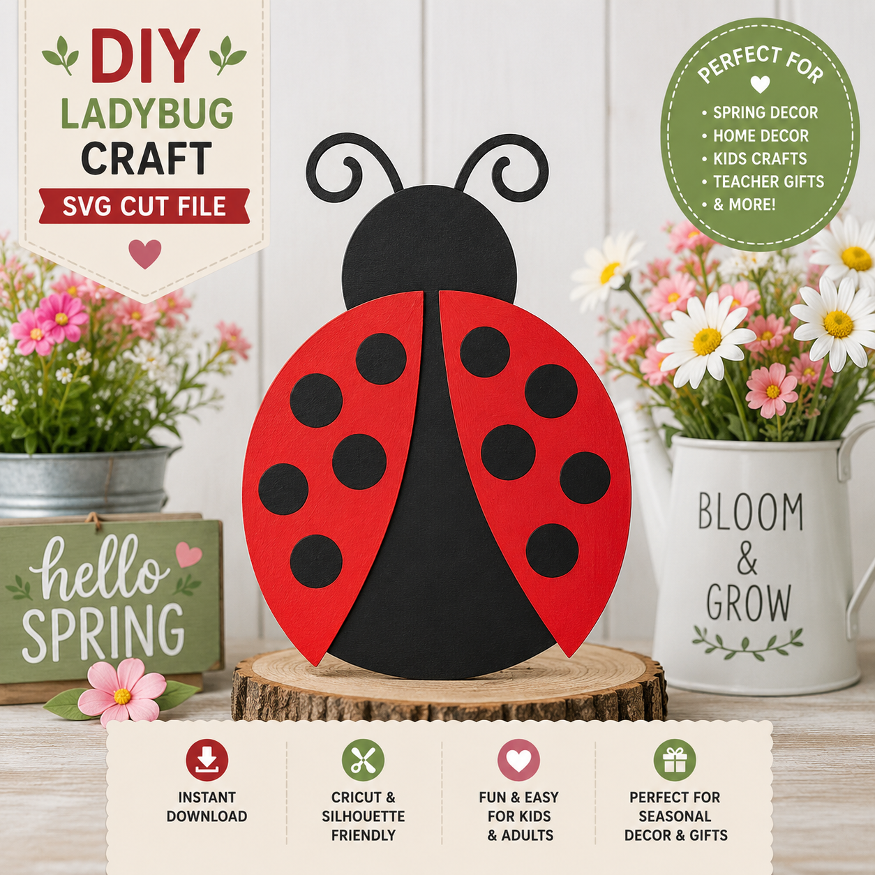 Ladybug SVG
