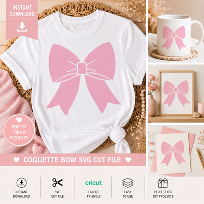 Coquette Bow SVG