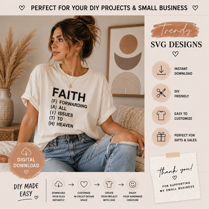 Faith SVG Saying