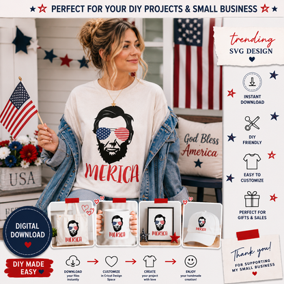 Merica SVG Clipart