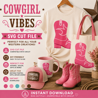 Cowboy Boot SVG