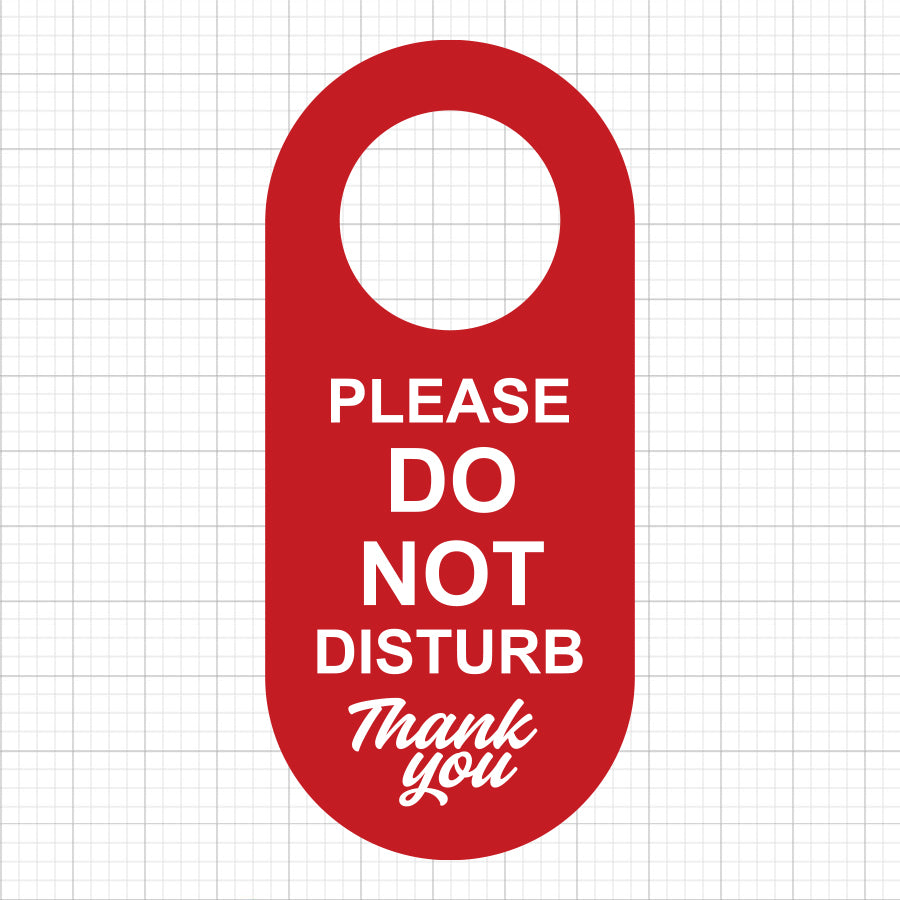 Do Not Disturb Sign SVG