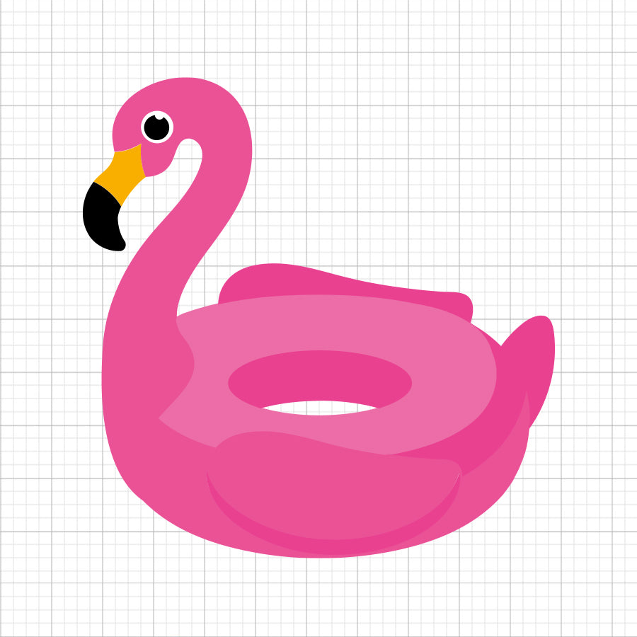 Flamingo Float SVG