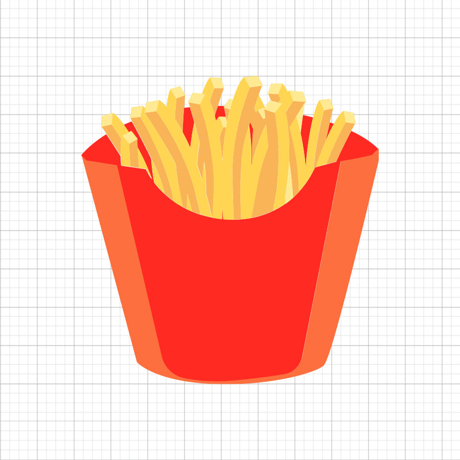 French Fries SVG