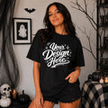 Black Gildan 5000 Mockup | Halloween Spooky Season Shirt (Digital Download)