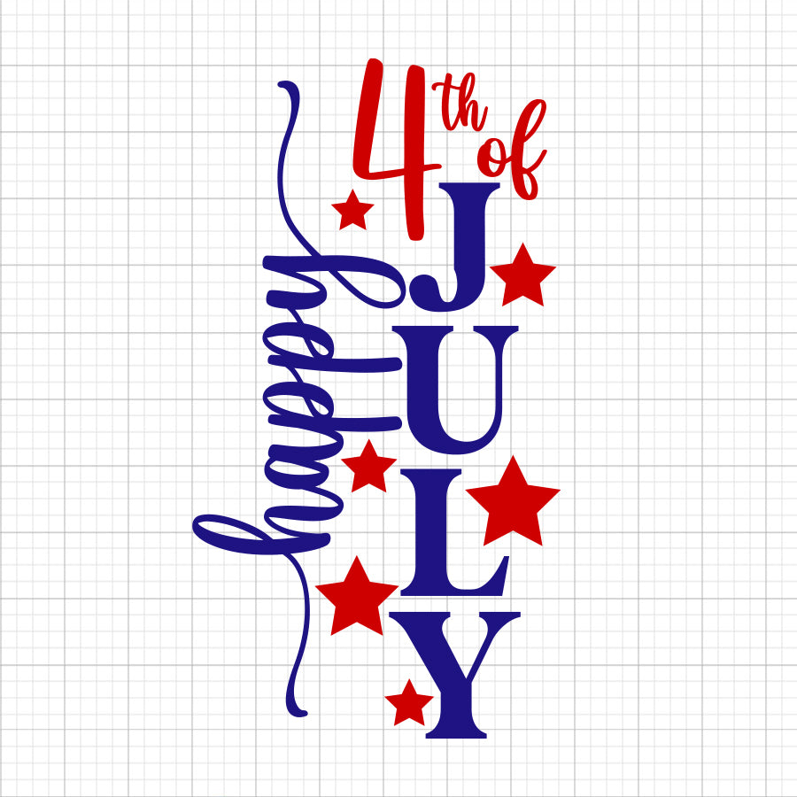 Happy 4th Of July SVG