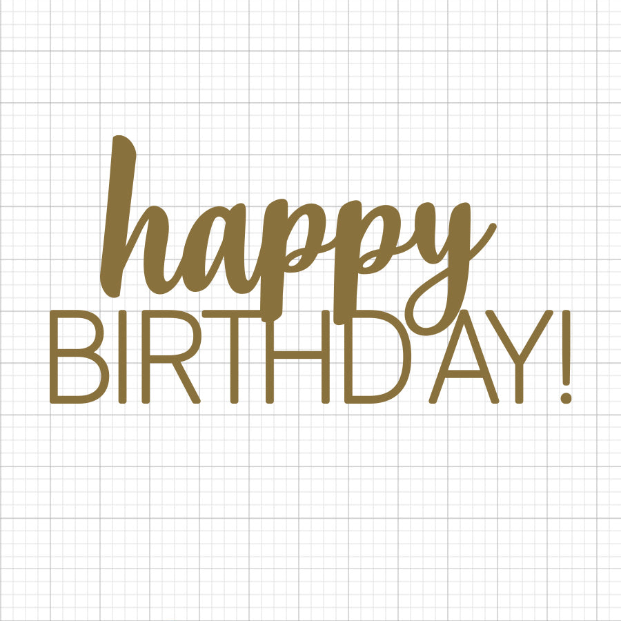 Happy Birthday SVG