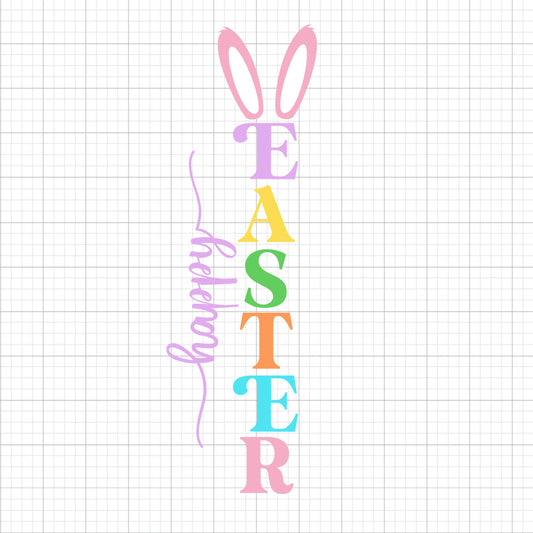 Happy Easter SVG Porch Sign