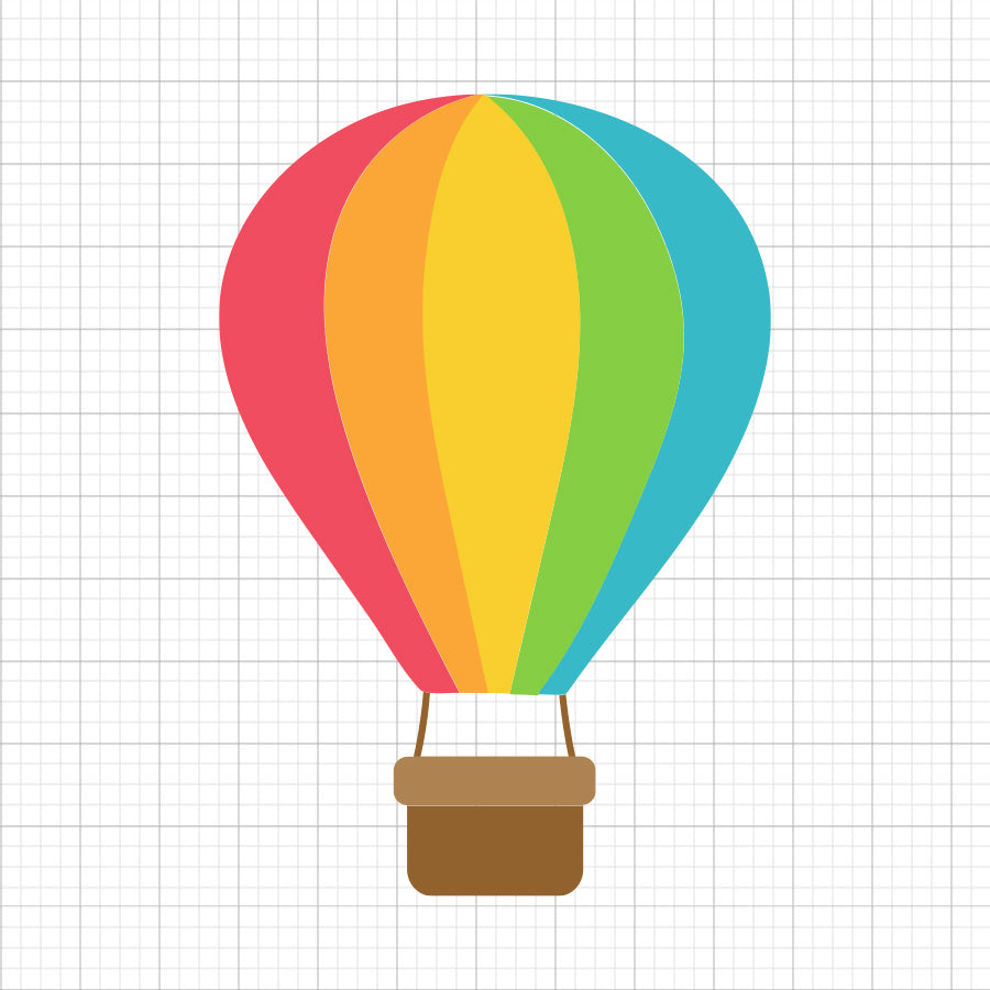 Hot Air Balloon SVG