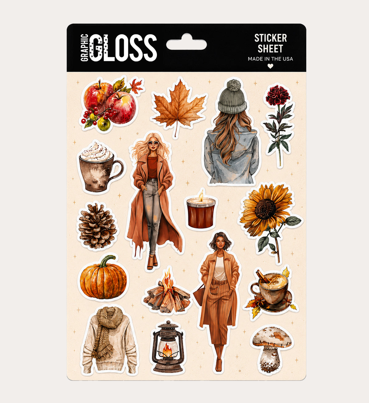 Harvest Chic Sticker Sheet