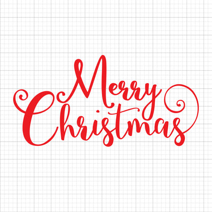 Merry Christmas SVG Saying