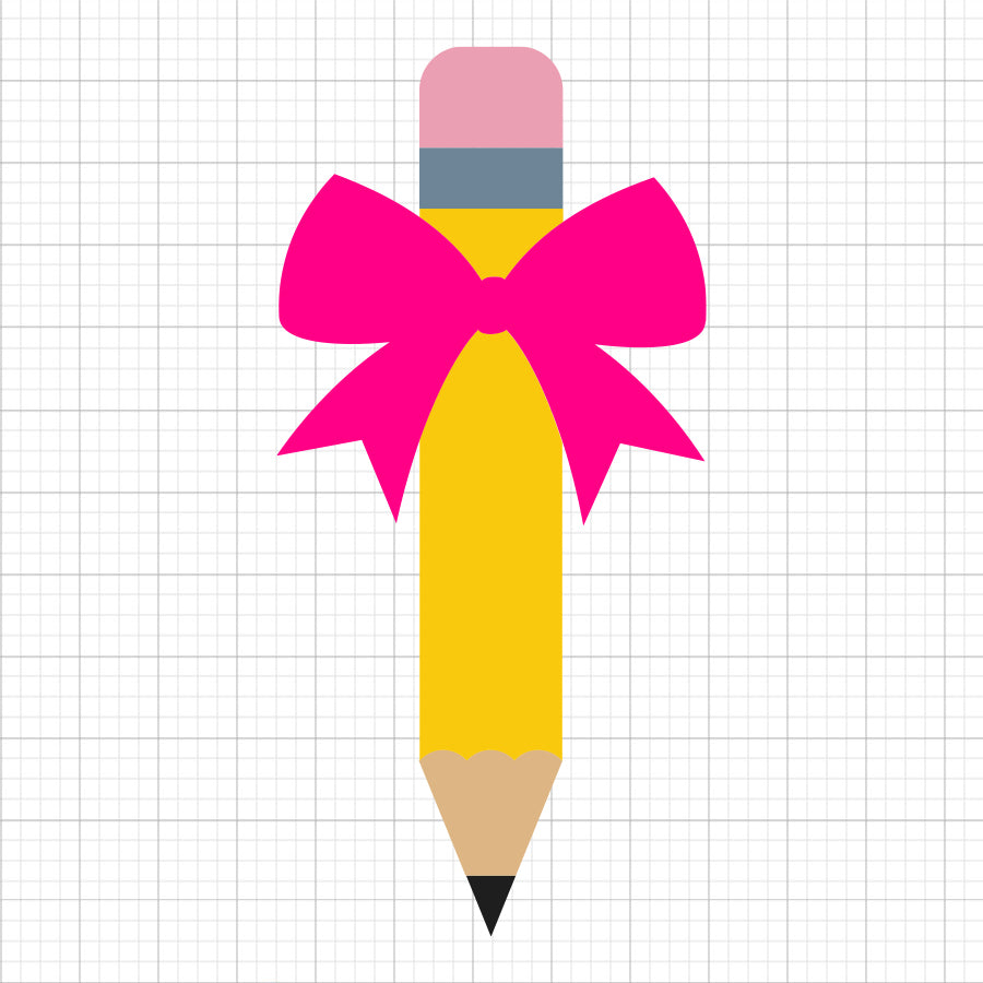 Pencil Bow SVG