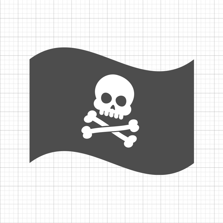 Pirate Flag SVG