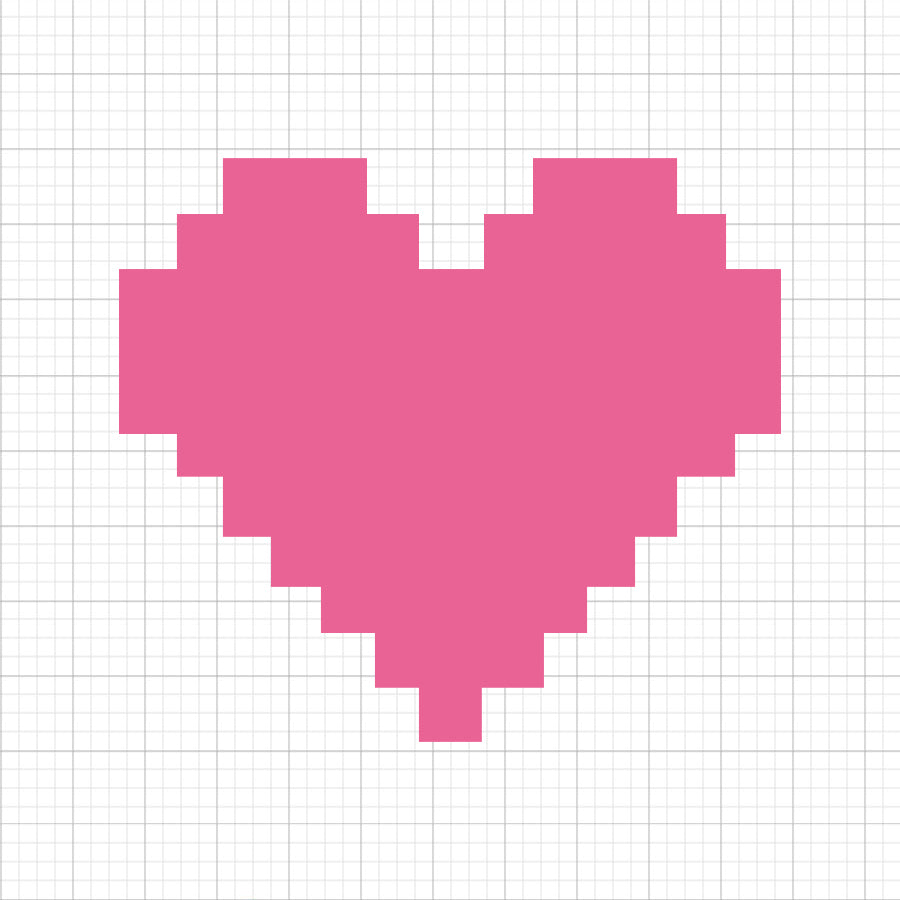 Pixel Heart SVG