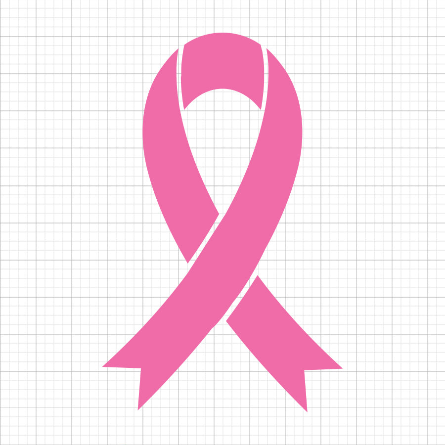 Pink Ribbon SVG Clipart
