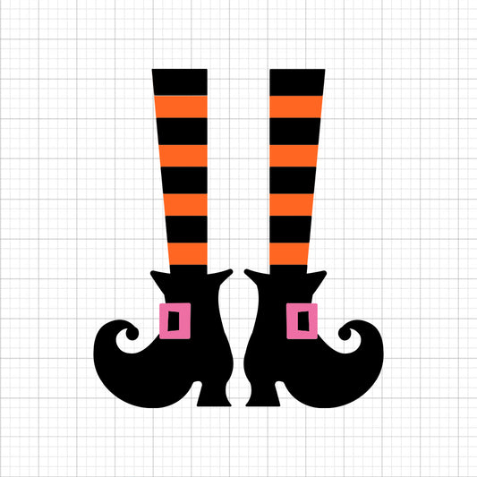 Witch Shoes SVG