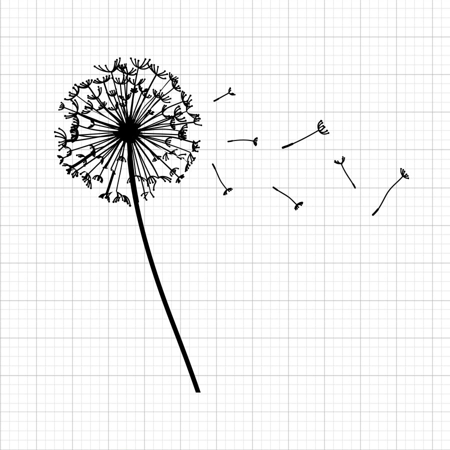 Dandelion SVG